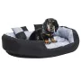 Hundekissen, beidseitig verwendbar und waschbar, grau und schwarz, 110x80x23 cm. von vidaXL, Betten für Hunde - Ref: Foro24-1...