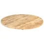 Runde Tischplatte aus massivem Mangoholz 25-27 mm 50 cm von vidaXL, Tischplatten - Ref: Foro24-286005, Preis: 52,14 €, Rabatt: %