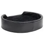 Cama para perros felpa y cuero sintético negra 79x70x19 cm de vidaXL, Camas para perros - Ref: Foro24-171262, Precio: 53,86 €...