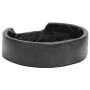 Cama para perros felpa y cuero sintético negra 69x59x19 cm de vidaXL, Camas para perros - Ref: Foro24-171261, Precio: 53,39 €...