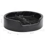 Cama para perros felpa y cuero sintético negra 69x59x19 cm de vidaXL, Camas para perros - Ref: Foro24-171261, Precio: 53,39 €...