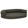 Colchón para cama de perro ergonómico gris oscuro 75x53 cm de vidaXL, Camas para perros - Ref: Foro24-171290, Precio: 71,64 €...