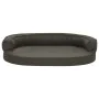 Colchón para cama de perro ergonómico gris oscuro 75x53 cm de vidaXL, Camas para perros - Ref: Foro24-171290, Precio: 71,64 €...