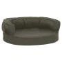 Ergonomische Hundebettmatratze in grauer Leinenoptik, 60 x 42 cm von vidaXL, Betten für Hunde - Ref: Foro24-171289, Preis: 44...