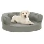 Ergonomische Hundebettmatratze in grauer Leinenoptik, 60 x 42 cm von vidaXL, Betten für Hunde - Ref: Foro24-171295, Preis: 44...