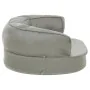 Colchón para cama de perro ergonómico aspecto lino gris 60x42cm de vidaXL, Camas para perros - Ref: Foro24-171295, Precio: 44...