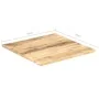 Solid mango wood table surface 25-27 mm thick 70x70 cm by vidaXL, Table tops - Ref: Foro24-286027, Price: 100,19 €, Discount: %