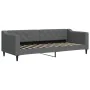Dark gray fabric sofa bed 80x200 cm by vidaXL, Beds and slatted bases - Ref: Foro24-354157, Price: 182,37 €, Discount: %