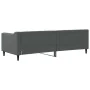 Dark gray fabric sofa bed 80x200 cm by vidaXL, Beds and slatted bases - Ref: Foro24-354157, Price: 182,37 €, Discount: %