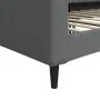 Dunkelgraues Stoffschlafsofa 80x200 cm von vidaXL, Betten und Lattenroste - Ref: Foro24-354157, Preis: 182,37 €, Rabatt: %