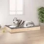 Solid pine wood dog bed 101.5x74x9 cm by vidaXL, Beds for dogs - Ref: Foro24-820866, Price: 51,95 €, Discount: %