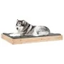 Solid pine wood dog bed 101.5x74x9 cm by vidaXL, Beds for dogs - Ref: Foro24-820866, Price: 51,95 €, Discount: %