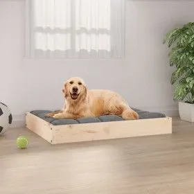 Cama para perros madera maciza de pino 71,5x49x9 cm de vidaXL, Camas para perros - Ref: Foro24-820856, Precio: 32,80 €, Descu...