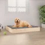 Dog bed solid pine wood 71.5x49x9 cm by vidaXL, Beds for dogs - Ref: Foro24-820856, Price: 32,80 €, Discount: %