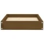 Cama para perros madera maciza pino marrón miel 51,5x44x9 cm de vidaXL, Camas para perros - Ref: Foro24-820849, Precio: 19,13...