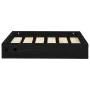 Hundebett aus massivem schwarzem Kiefernholz, 51,5 x 44 x 9 cm von vidaXL, Betten für Hunde - Ref: Foro24-820850, Preis: 20,7...