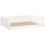 Bett für Hunde aus massiver Kiefer in Weiß 95,5x65,5x28 cm von vidaXL, Betten für Hunde - Ref: Foro24-821458, Preis: 80,33 €,...