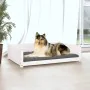 Cama para perros madera maciza de pino blanco 95,5x65,5x28 cm by vidaXL, Beds for dogs - Ref: Foro24-821458, Price: 76,27 €, ...