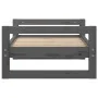 Bett für Hunde aus massiver Kiefer in Grau, 65,5x50,5x28 cm. von vidaXL, Betten für Hunde - Ref: Foro24-821474, Preis: 40,41 ...