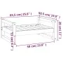 Bett für Hunde aus massiver Kiefer in Grau, 65,5x50,5x28 cm. von vidaXL, Betten für Hunde - Ref: Foro24-821474, Preis: 40,41 ...