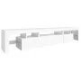 TV-Schrank mit LED-Leuchten weiß 215x36,5x40 cm von vidaXL, TV-Möbel - Ref: Foro24-3152794, Preis: 164,54 €, Rabatt: %