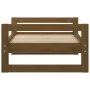 Hundebett aus massivem Kiefernholz, honigbraun, 65,5 x 50,5 x 28 cm von vidaXL, Betten für Hunde - Ref: Foro24-821475, Preis:...