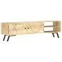TV-Schrank aus massivem Mangoholz, 140 x 30 x 40 cm von vidaXL, TV-Möbel - Ref: Foro24-286152, Preis: 199,13 €, Rabatt: %