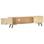 TV-Schrank aus massivem Mangoholz, 140 x 30 x 40 cm von vidaXL, TV-Möbel - Ref: Foro24-286152, Preis: 199,13 €, Rabatt: %