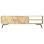 TV-Schrank aus massivem Mangoholz, 140 x 30 x 40 cm von vidaXL, TV-Möbel - Ref: Foro24-286152, Preis: 199,13 €, Rabatt: %