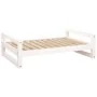Cama para perros madera maciza de pino blanco 95,5x65,5x28 cm by vidaXL, Beds for dogs - Ref: Foro24-821483, Price: 65,03 €, ...