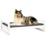 Cama para perros madera maciza de pino blanco 95,5x65,5x28 cm by vidaXL, Beds for dogs - Ref: Foro24-821483, Price: 65,03 €, ...