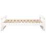 Cama para perros madera maciza de pino blanco 95,5x65,5x28 cm by vidaXL, Beds for dogs - Ref: Foro24-821483, Price: 65,03 €, ...