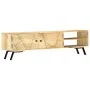 TV-Schrank aus massivem Mangoholz, 140 x 30 x 40 cm von vidaXL, TV-Möbel - Ref: Foro24-286152, Preis: 199,13 €, Rabatt: %