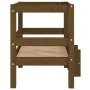 Cama para perros madera maciza pino marrón miel 55,5x53,5x60 cm de vidaXL, Camas para perros - Ref: Foro24-822370, Precio: 49...