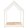 Solid white pine wood dog bed 101x70x90 cm by vidaXL, Beds for dogs - Ref: Foro24-822213, Price: 88,41 €, Discount: %