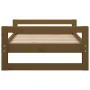 Solid pine wood dog bed honey brown 75.5x55.5x28 cm by vidaXL, Beds for dogs - Ref: Foro24-821480, Price: 55,85 €, Discount: %