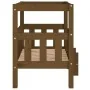 Massivholz Kiefer Hundebett Honigbraun 65,5x43x70 cm von vidaXL, Betten für Hunde - Ref: Foro24-822375, Preis: 63,36 €, Rabat...
