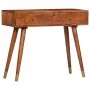 Massivholz Akazien-Konsolentisch 90x35x76 cm von vidaXL, Seitentische - Ref: Foro24-286174, Preis: 149,89 €, Rabatt: %