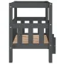 Dog bed solid gray pine wood 65.5x43x70 cm by vidaXL, Beds for dogs - Ref: Foro24-822374, Price: 66,80 €, Discount: %