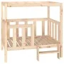Dog bed solid pine wood 105.5x83.5x100 cm by vidaXL, Beds for dogs - Ref: Foro24-822387, Price: 118,74 €, Discount: %