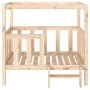 Dog bed solid pine wood 105.5x83.5x100 cm by vidaXL, Beds for dogs - Ref: Foro24-822387, Price: 118,74 €, Discount: %