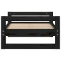 Cama para perros madera maciza de pino negro 65,5x50,5x28 cm de vidaXL, Camas para perros - Ref: Foro24-821476, Precio: 49,14...