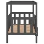 Massivholz Kiefer Hundebett grau 105,5x83,5x100 cm von vidaXL, Betten für Hunde - Ref: Foro24-822389, Preis: 102,63 €, Rabatt: %
