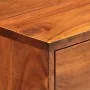 Mesa consola de madera maciza de acacia 100x35x76 cm de vidaXL, Mesas auxiliares - Ref: Foro24-286175, Precio: 143,81 €, Desc...
