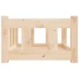 Cama para perros madera maciza de pino 55,5x45,5x28 cm de vidaXL, Camas para perros - Ref: Foro24-833251, Precio: 34,87 €, De...