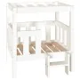 Cama para perros madera maciza de pino blanco 65,5x43x70 cm de vidaXL, Camas para perros - Ref: Foro24-822373, Precio: 81,41 ...