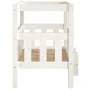 Cama para perros madera maciza de pino blanco 65,5x43x70 cm de vidaXL, Camas para perros - Ref: Foro24-822373, Precio: 81,41 ...