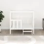 Cama para perros madera maciza de pino blanco 105,5x83,5x100 cm de vidaXL, Camas para perros - Ref: Foro24-822388, Precio: 14...