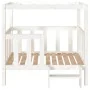 Cama para perros madera maciza de pino blanco 105,5x83,5x100 cm de vidaXL, Camas para perros - Ref: Foro24-822388, Precio: 14...