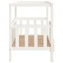 Cama para perros madera maciza de pino blanco 105,5x83,5x100 cm de vidaXL, Camas para perros - Ref: Foro24-822388, Precio: 14...